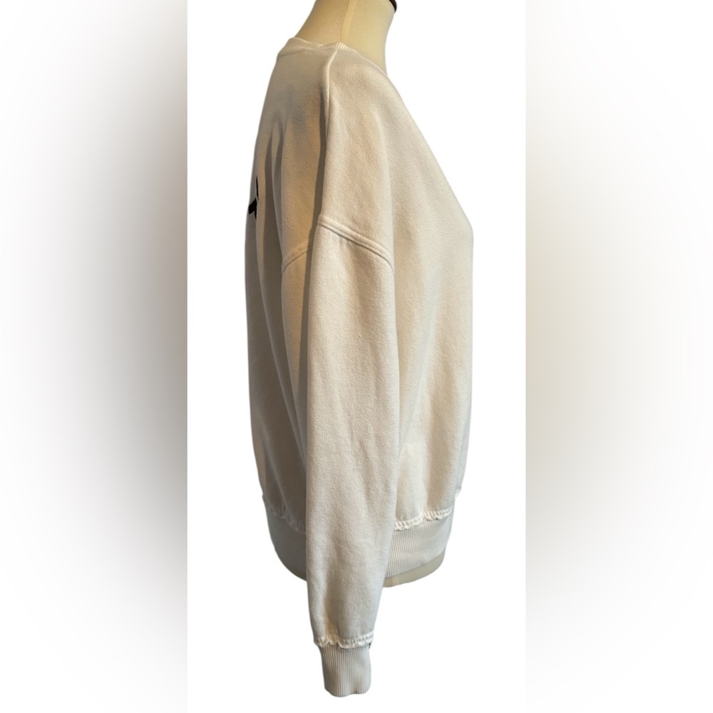Aeropostale Houston Texas Cowgirl Oversized Notch V Neck Sweatshirt Size XS - Picture 3 of 13